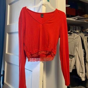Red longsleeve